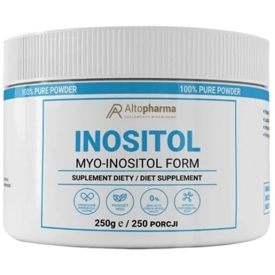 Altopharma Inositol Myo-Inositol Forma polvo 250 g Vege
