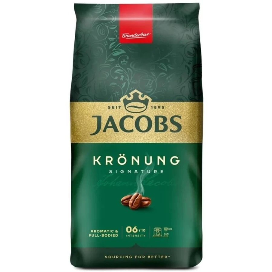 Jacobs Kronung Caffe Crema Kaffeebohnen 1 kg.