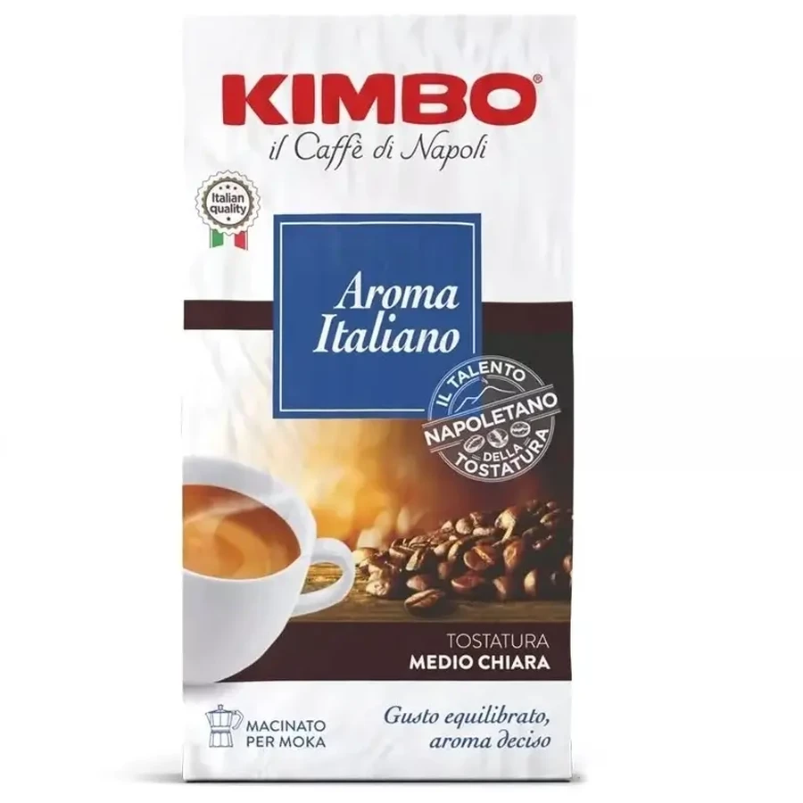 Kimbo Aroma Italiano gemalen koffie 250 g