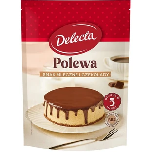 Delecta Topping Smaak van Melkchocolade 100 g