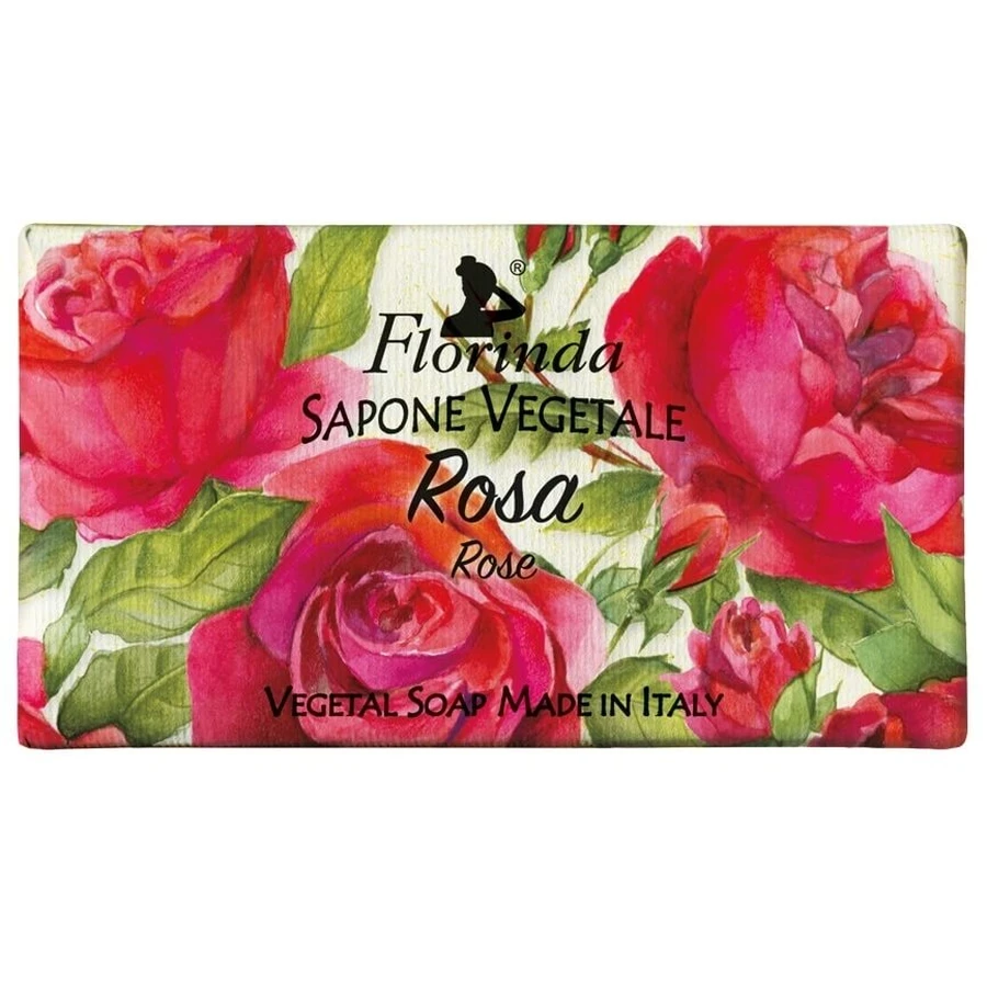 FLORINDA Natural vegetable soap rose 100 g