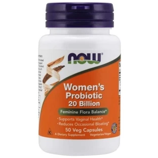 Now Foods Probiotic for Women 20 trillones 50 cápsulas
