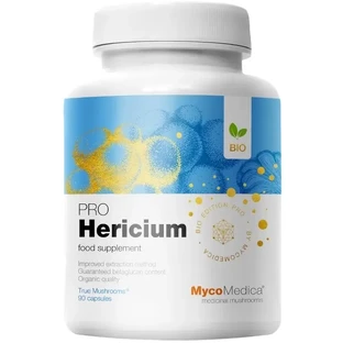 MycoMedica BIO Hericium PRO 30% beta 1,3/1,6 D glucans 90 ...