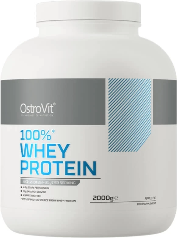 OstroVit 100% Whey Protein with apple pie flavor 2000 g