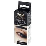 DELIA HENNA crema para cejas 1.0 Negro con aceite de argán ...