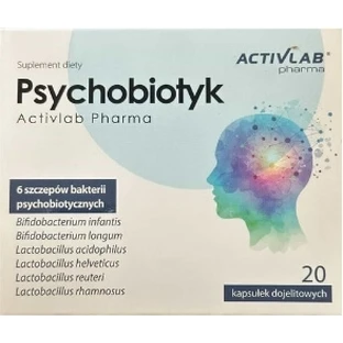 Activlab Pharma Psychobiotic 20 capsules