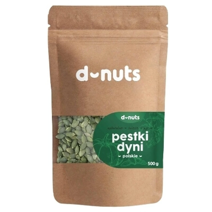 D-nuts Polish Hulled Pumpkin Seeds 500 g