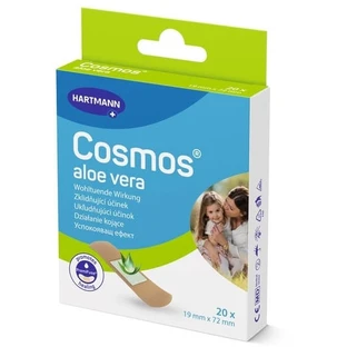Cosmos Aloe Vera Plastry 19 x 72 mm 20 sztuk