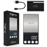 Hero cannabis gedroogd gewicht 500gx0.04g USB-C 1 stuk