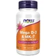 Now Foods Vitamina D3 5000 iu + K2 MK7 180 mcg 120 cápsulas