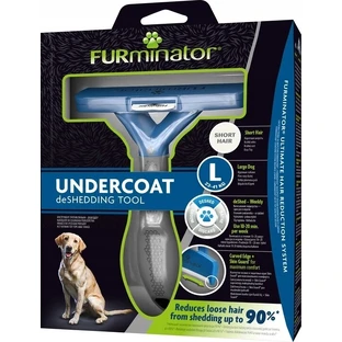 FURminator Cepillo para perros de pelo corto L