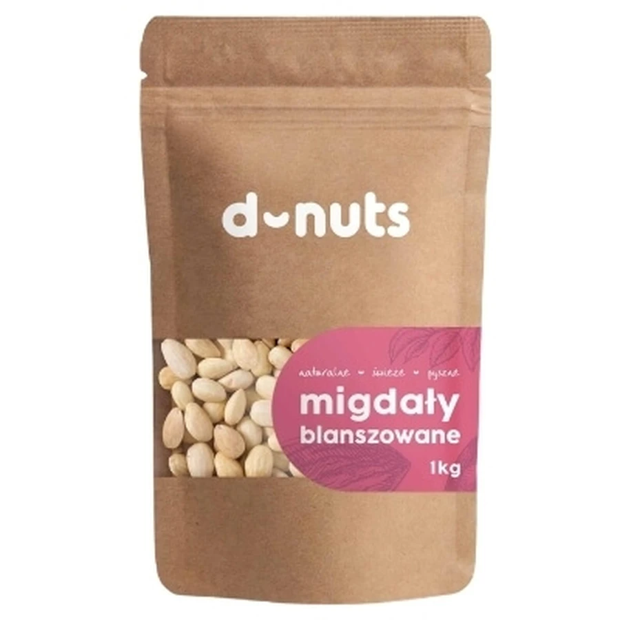 Almendras Blanqueadas D-nuts 1 kg