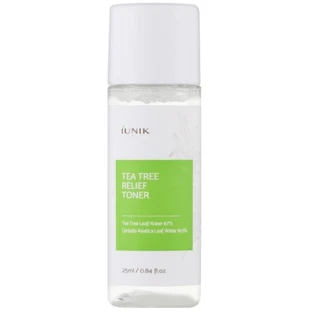 iUNIK Tea Tree Relief Toner - tónico calmante, 25 ml