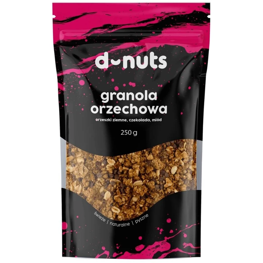 D-nuts peanut granola 250 g