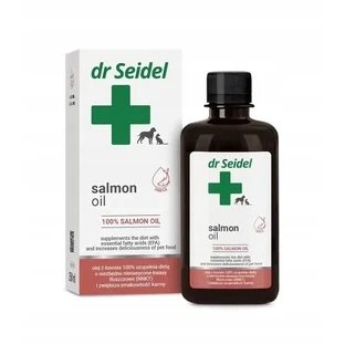 Dr Seidel Huile de saumon 100% pour chien et chat 250 ml