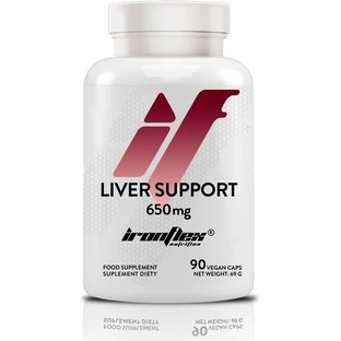 IronFlex Liver Support Liver Support 90 vege capsules.