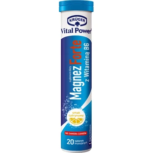Krüger Vital Power Magnesium Forte 20 Brausetabletten