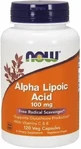 Now Foods ALA Alpha Liponzuur 100 mg 120 capsules.