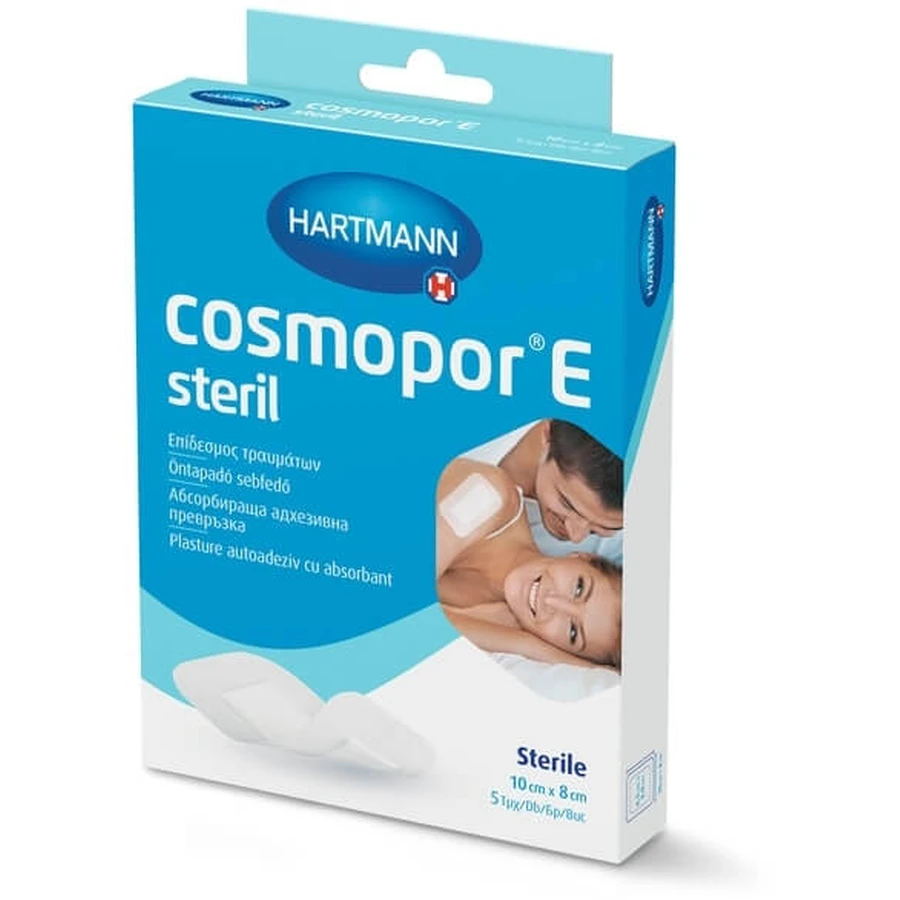 COSMOPOR Skin Color medicazione sterile 10cmx8cm 5 pz.