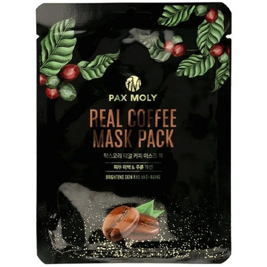 PAX MOLY Real Coffee Mask Pack Verjüngende und erhellende ...