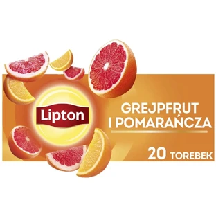 Lipton Grapefruit Orange ceai de fructe 20 pliculețe