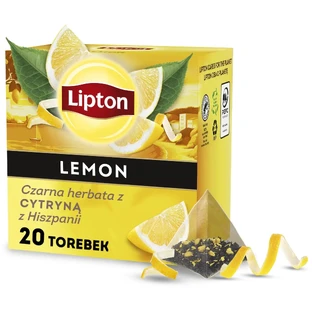 Lipton té negro exprés con limón de España 20 ...