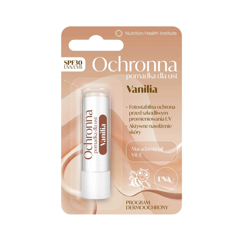 Nutrition Health Institute Vanilla Protective Lipstick SPF 30