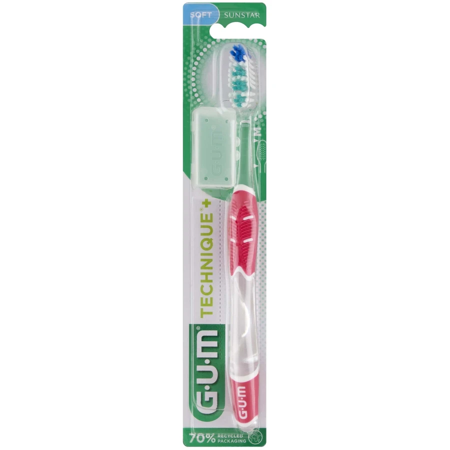 Sunstar GUM Technique + 525 Soft Toothbrush 1 piece.