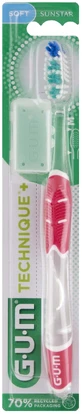 Sunstar GUM Technique + 525 Soft Toothbrush 1 piece.