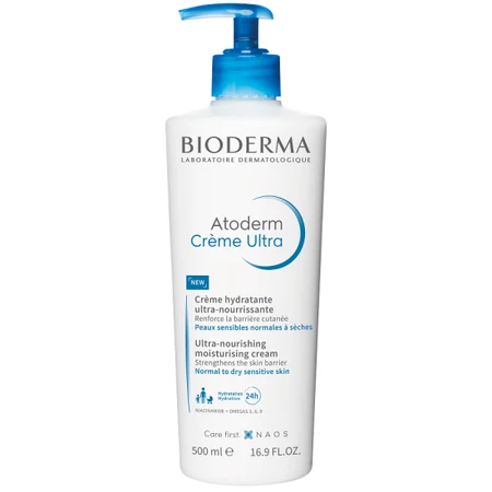 Bioderma Atoderm Ultra Hydraterende Crème, 500 ml 