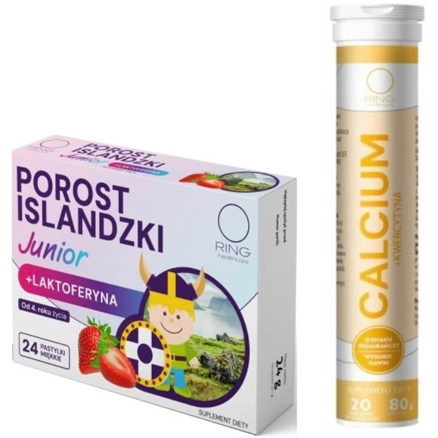 Ring Iceland Lichen Junior + Calcium kit