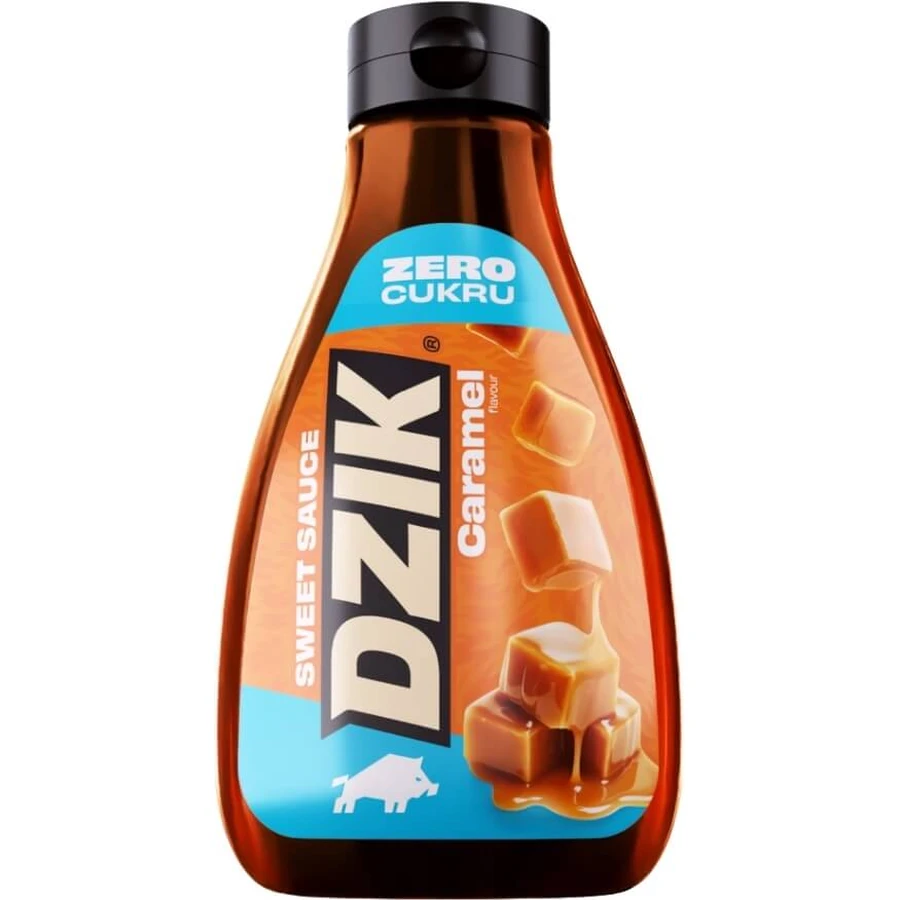 WK DZIK ZERO Karamelsaus 425 ml.