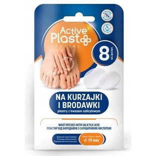 ActivePlast Parches especiales para verrugas y verrugas con ácido ...