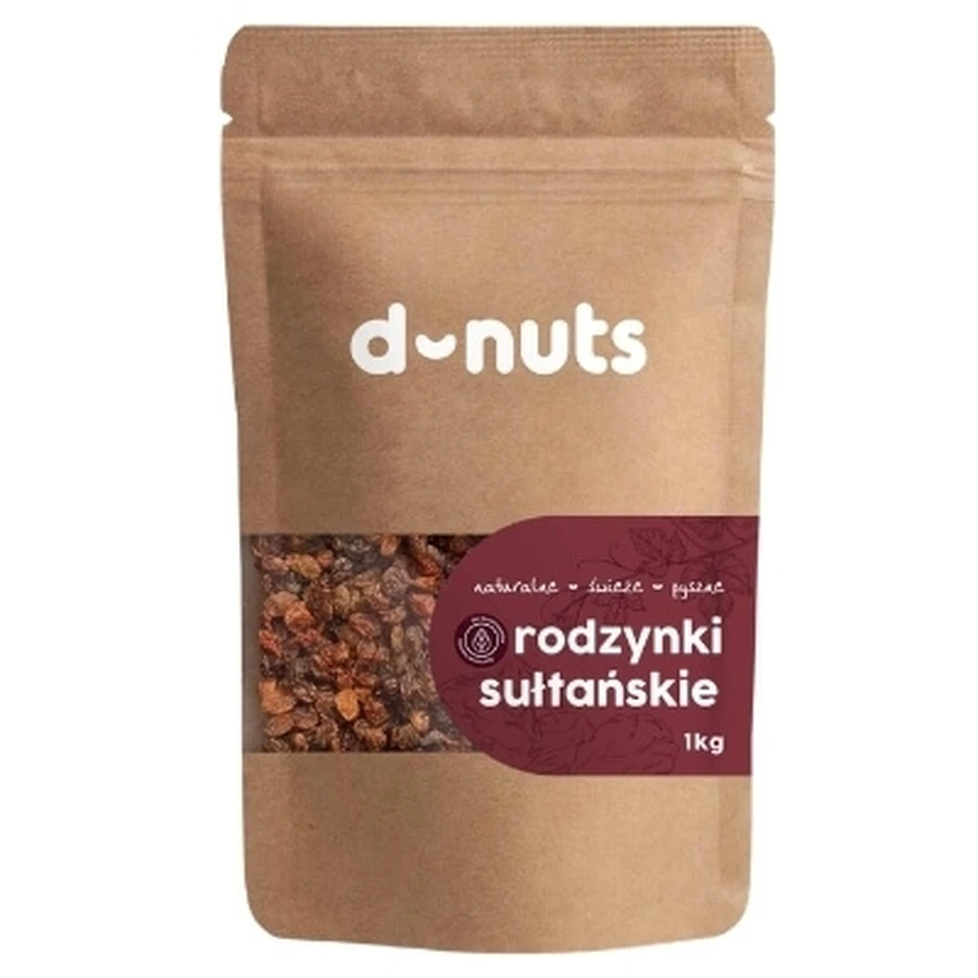 D-Nüsse Sultaninen Rosinen 1 kg