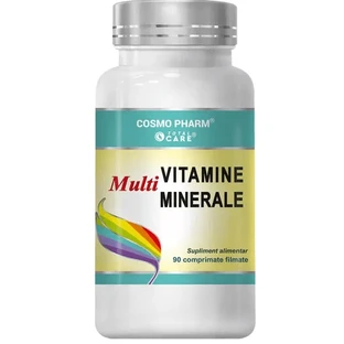 Multivitamine und Multimineralien, 90 Tabletten, Cosmopharm