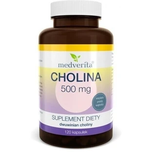Medverita Colina 500 mg 120 cápsulas