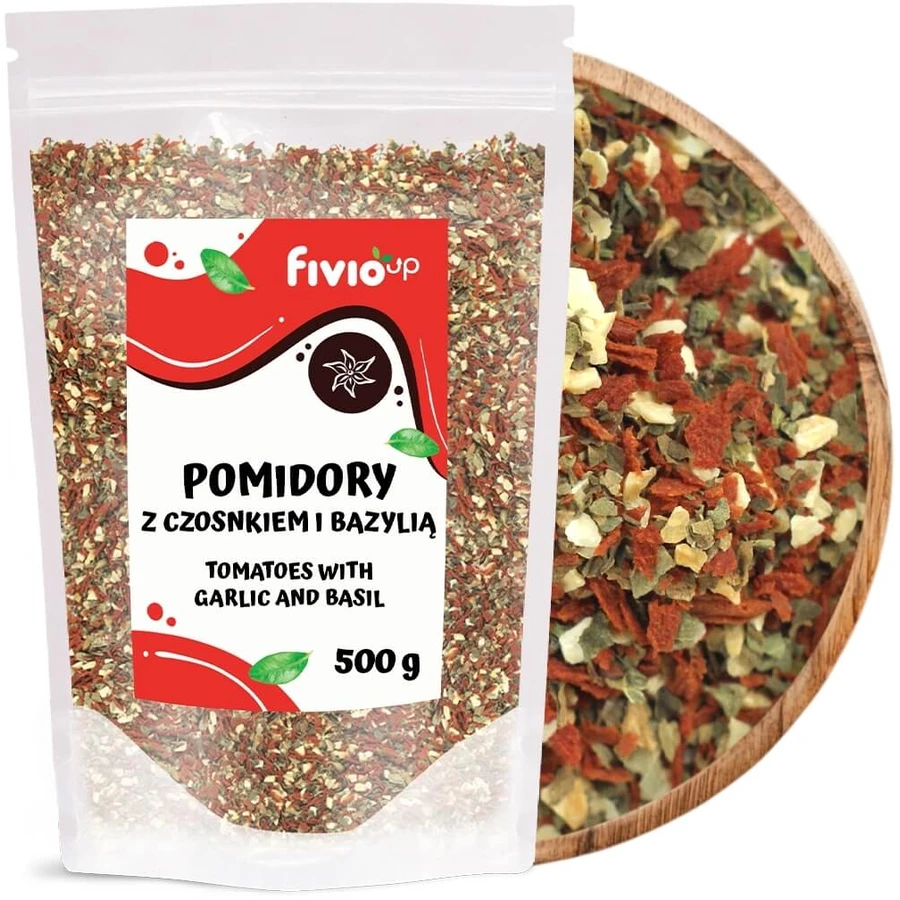 Fivio Up Seasoning Tomatoes with garlic and basil 500 g