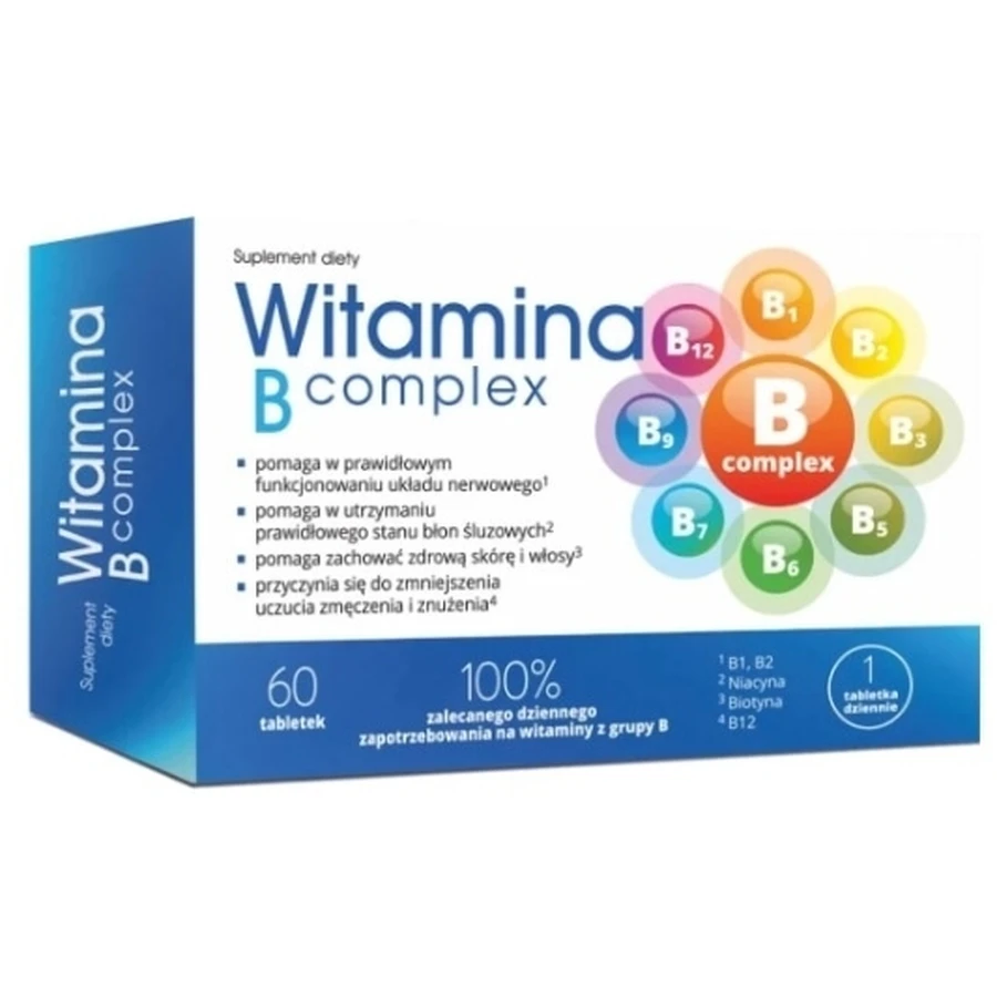 MBM Vitamin B-Komplex 60 Tabletten