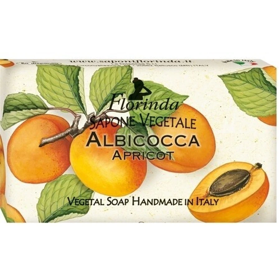 FLORINDA natuurlijke plantaardige zeep, abrikozengeur 100 g