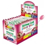 Gesunder Yummy Yummy Lollipop mit prickelndem Kirschgeschmack 40 Stück