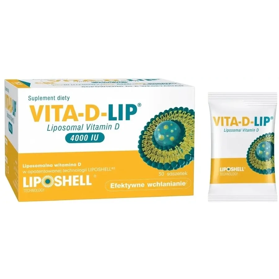 Vita-D-Lip Liposomal Vitamin D 4000 IU 30 sachets