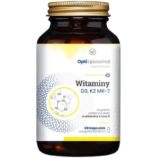 NaturDay Opti Liposomale Vitamine D3, K2-MK7 60 Kapseln.