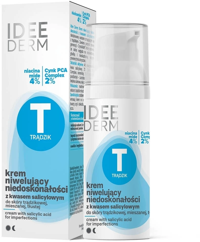 Idee Derm Imperfection leveling cream with acid ...