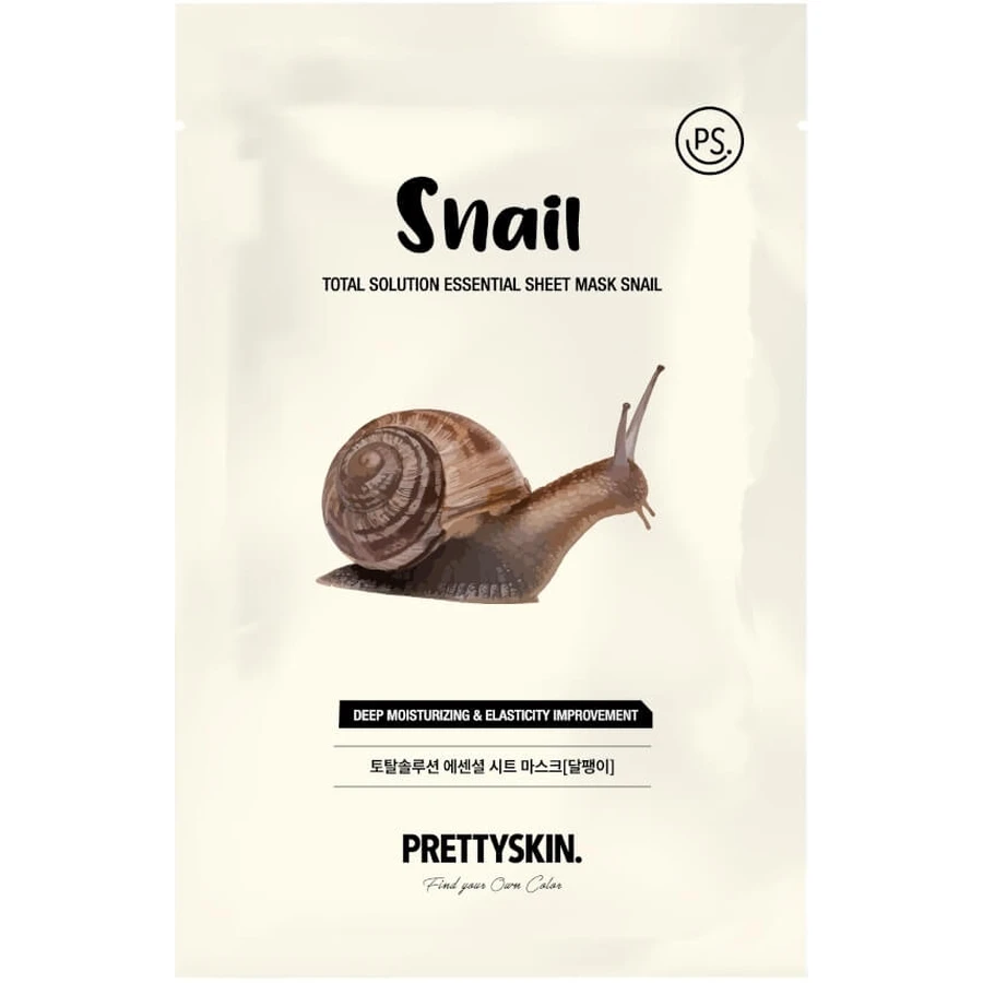 PRETTYSKIN Total Solution Essential Sheet Mask regenerating ...