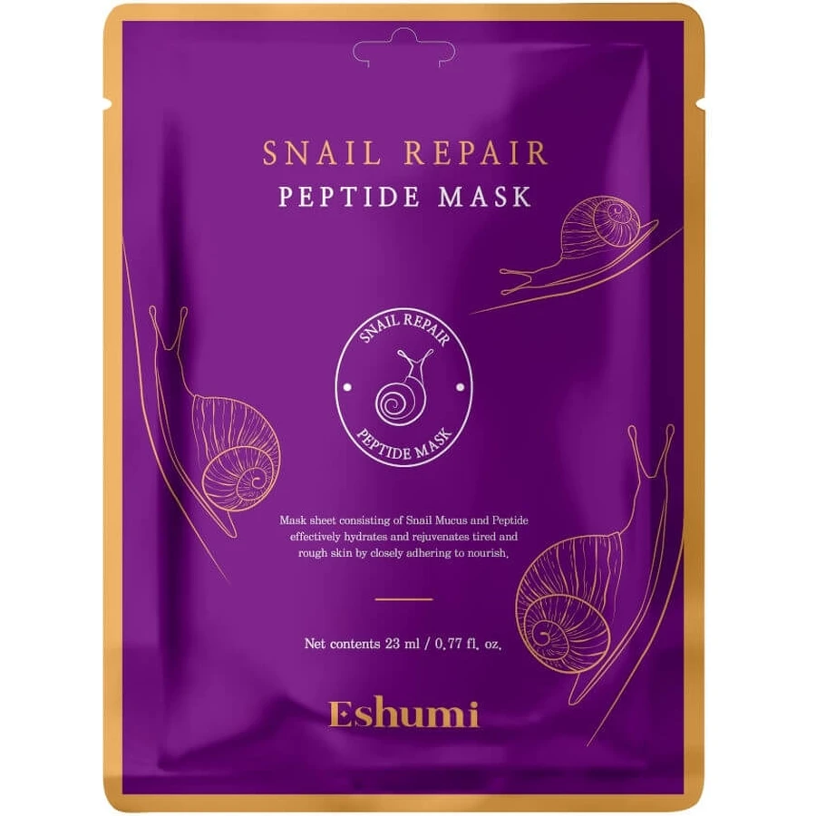 ESHUMI Slakkenreparatiepeptidenmasker Gezichtsmasker in ...