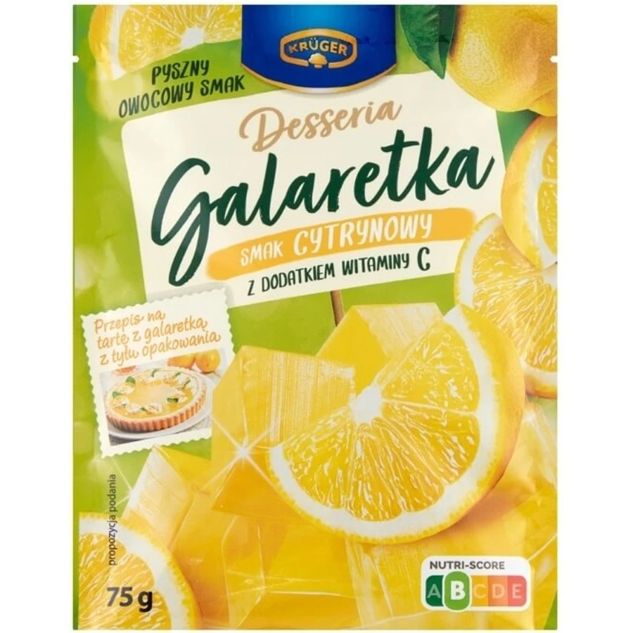 Kruger Desseria Lemon flavored jelly 75g