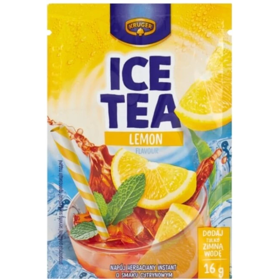 Krüger ICE TEA Zitronengeschmack 16g (Verfallsdatum 30.06.2026)