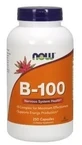 NOW FOODS B-100 Vitamines B 250 gélules.