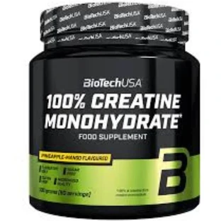 BioTech USA Kreatin-Monohydrat 100% Ananas-Mango 300 g