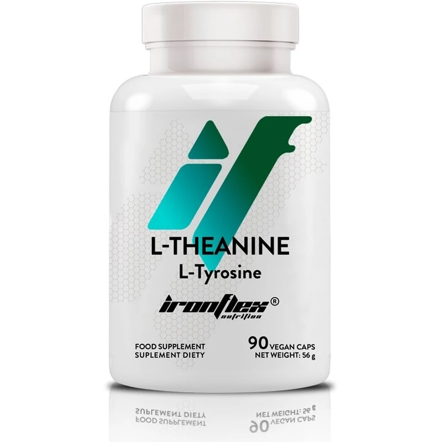 IronFlex L-Theanine + L-Tyrosine 90 vege capsules